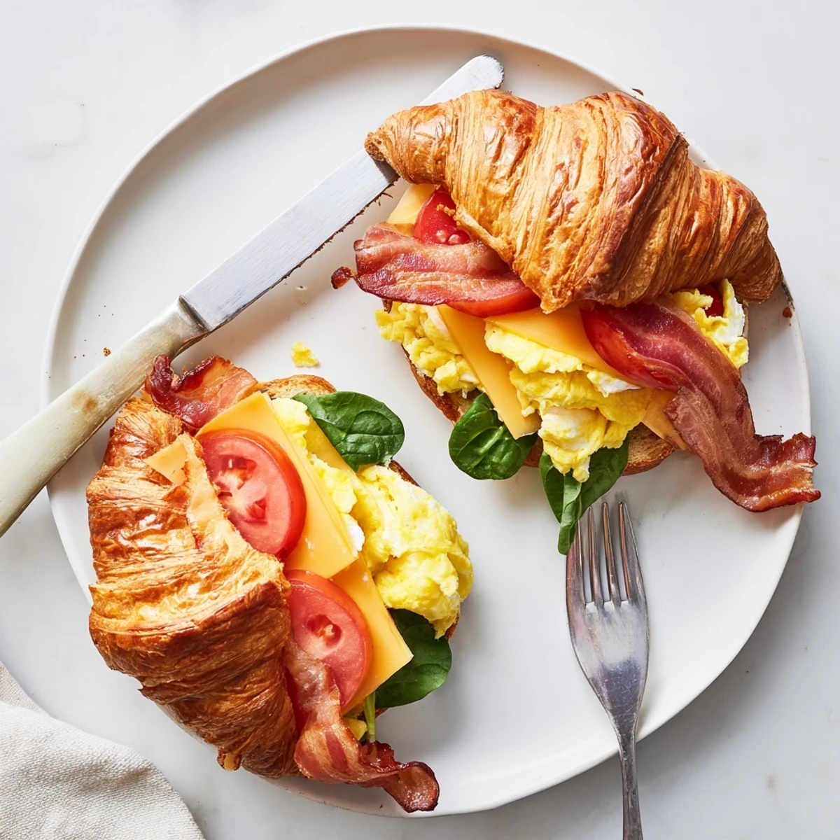 Croissant Breakfast Sandwiches