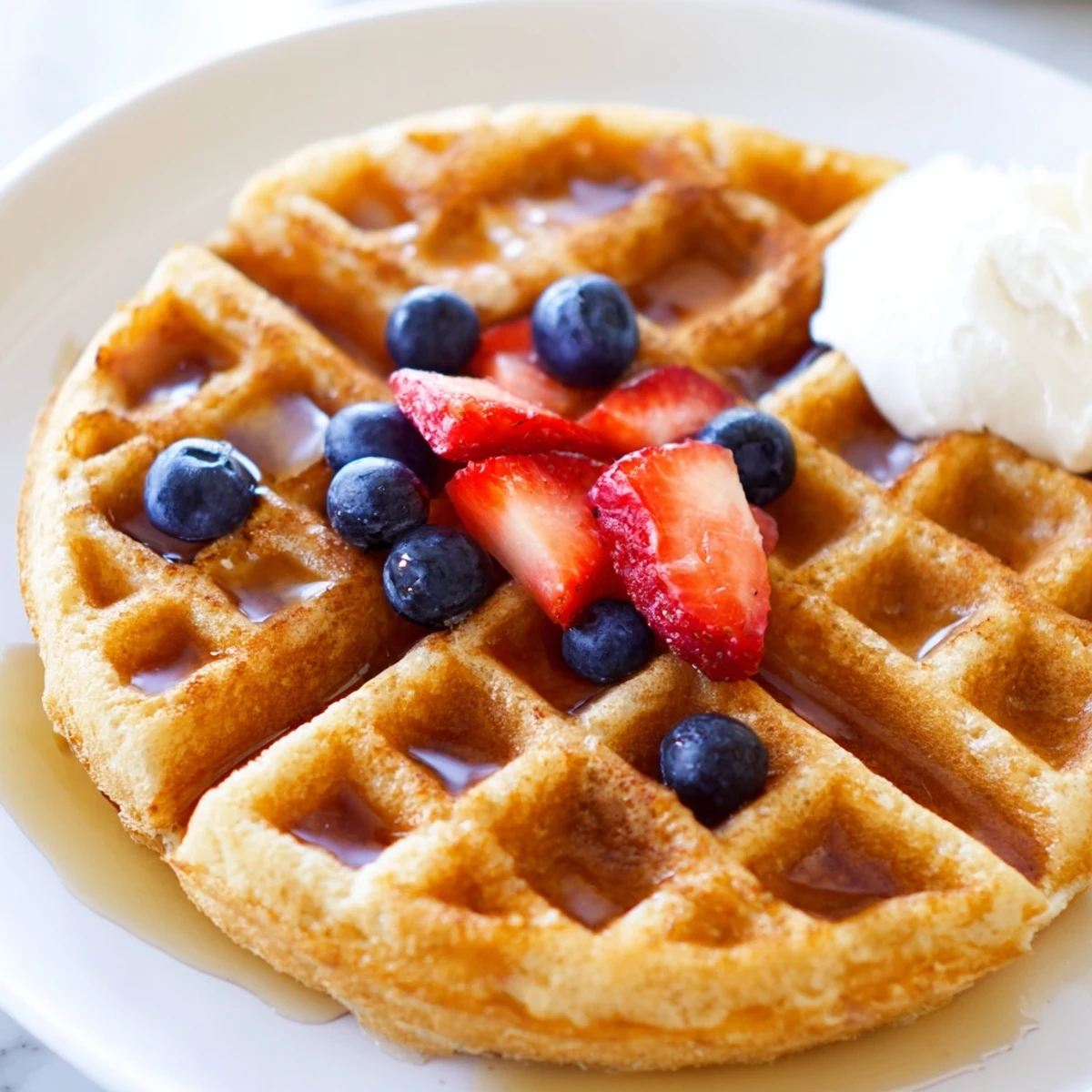Greek Yogurt Waffles