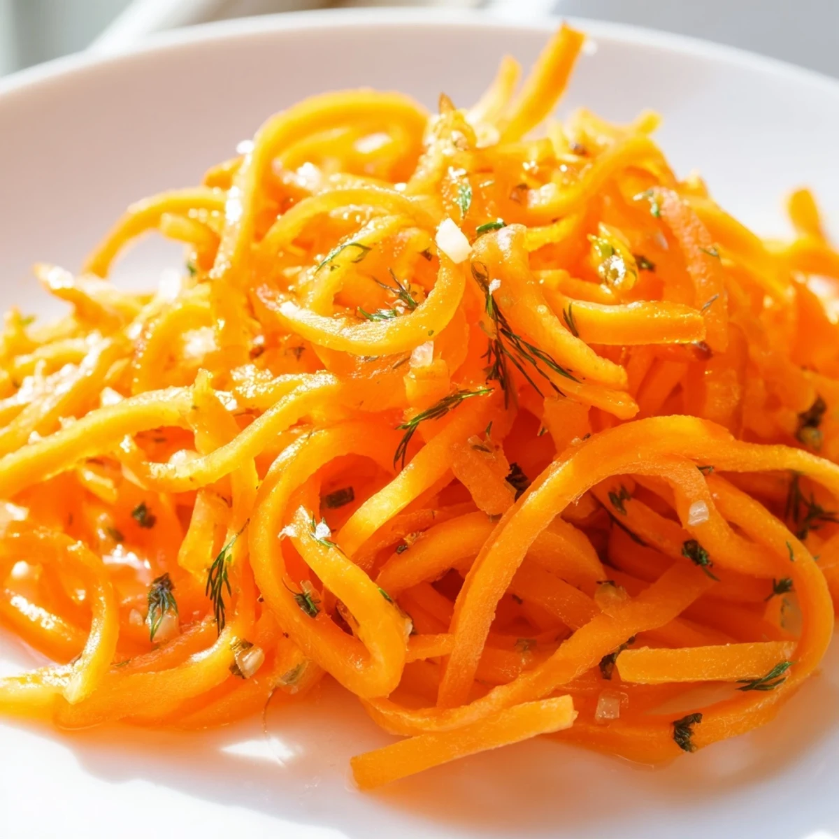 Marinated Lemon Dill Carrot Salad