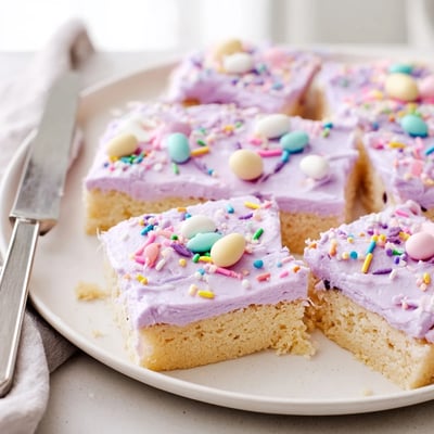 Easter Sugar Cookie Bars
