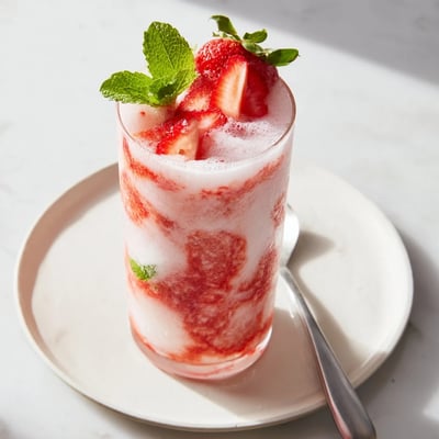 Strawberry Coconut Cooler
